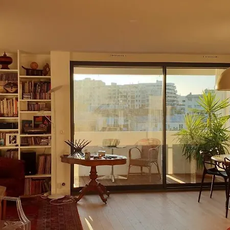 Apartman Quiet And Bright With Large Terrace Párizs